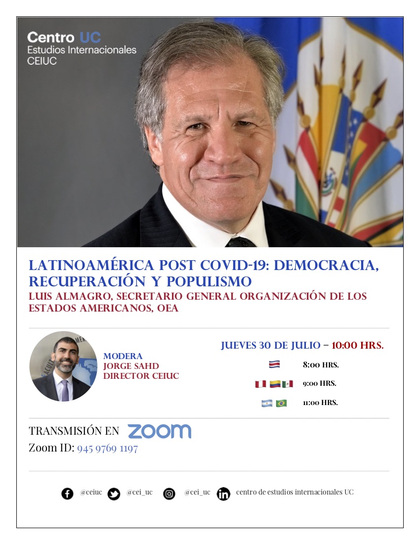 LATINOAMERICA POST COVID 19 DEMOCRACIA RECUPERACION Y POPULISMO
