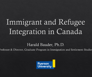Conferencia "Políticas Migratorias: éxitos y desafíos desde la perspectiva canadiense"