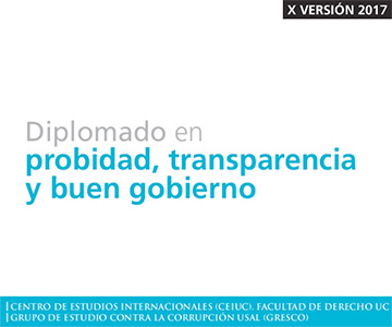 X Versión Diplomado en Transparencia, Probidad y Buen Gobierno