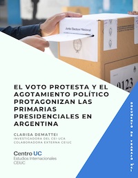 El voto protesta y el agotamiento político protagonizan las primarias presidenciales en Argentina