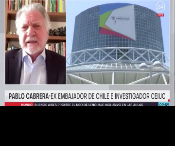 Investigador Pablo Cabrera realiza un balance de la Cumbre de las Américas