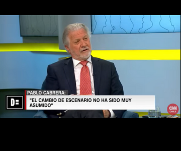 Consejero Pablo Cabrera analiza los desafíos diplomáticos de Chile en CNN Chile