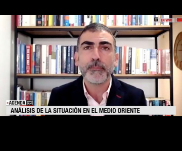 Director Jorge Sahd analiza la actualidad del conflicto en Medio Oriente para Emol TV