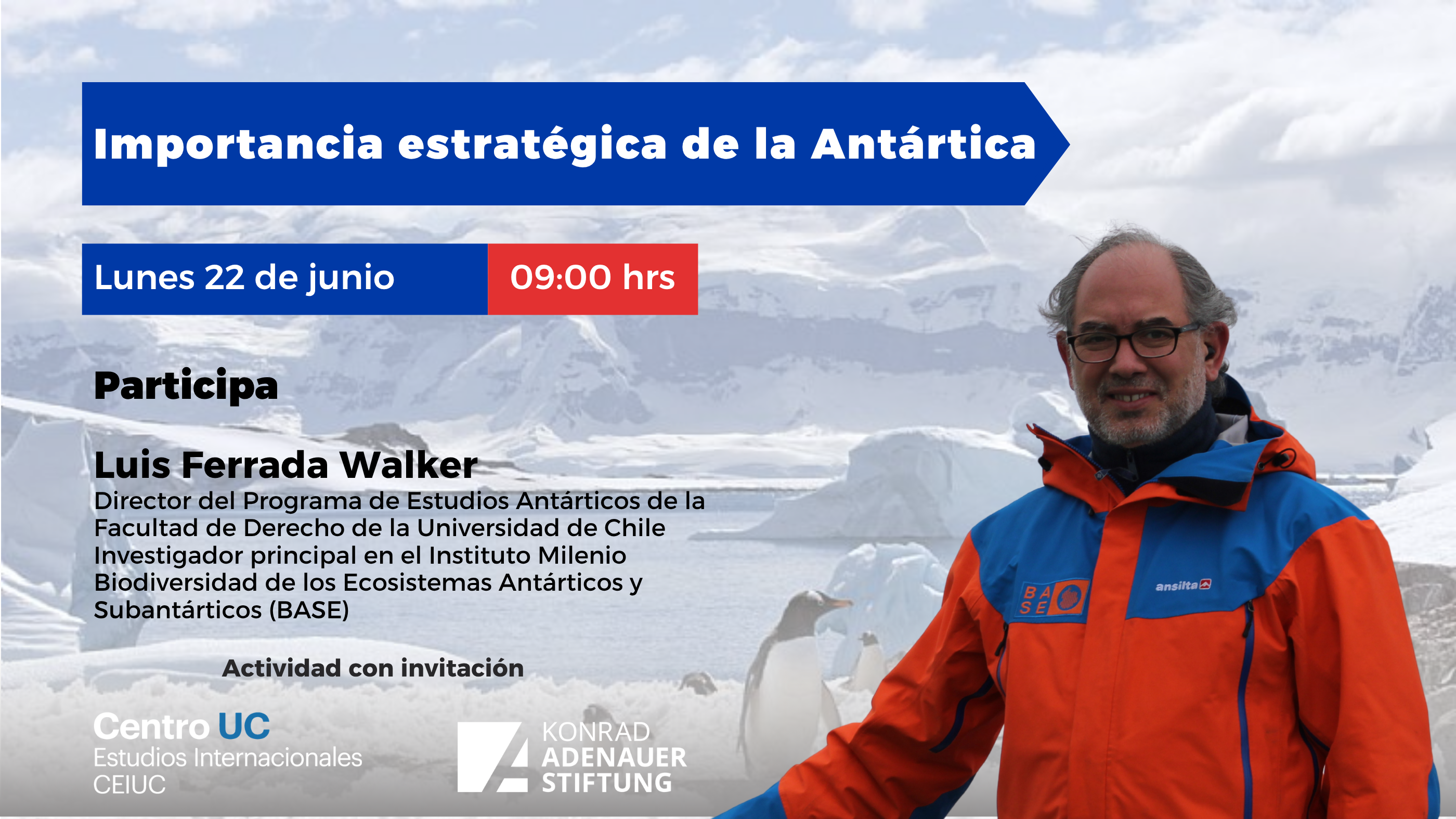 antartica Invitación desayuno CEIUC KAS 3