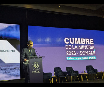 Minerales críticos y geopolítica: Jorge Sahd participa en la Cumbre de la Minería SONAMI 2026