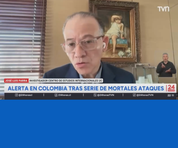 Miembro Asociado José Luis Parra se refirió a los últimos atentados en Colombia en TVN