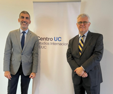 Director del CEIUC recibió al nuevo Cónsul General de Chile en Bolivia