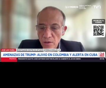 Miembro asociado José Luis Parra se refirió a la tensión entre Trump y Petro en 24Horas