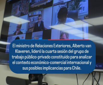 Director Jorge Sahd participa de cuarta reunión de comisión público-privada liderada por Cancillería