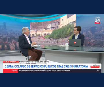 Consejero Pablo Cabrera, analizó la actual crisis migratoria en Ceuta