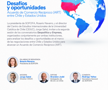 Conversatorio Geopolítica y Empresa: Desafíos y oportunidades
