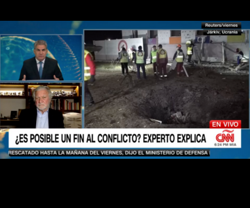 Consejero Pablo Cabrera analiza las posibilidades de una paz en Ucrania en entrevista con CNN en español