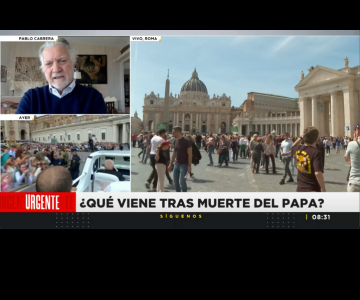 Consejero Pablo Cabrera aborda la muerte del Santo Padre Francisco y su legado